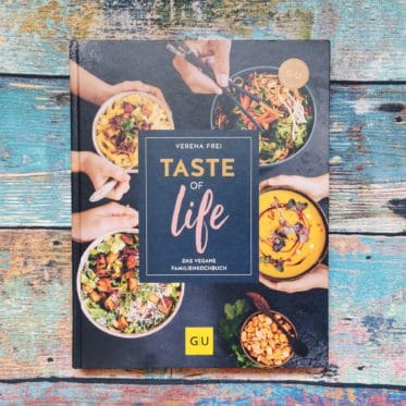 Buchcover "Taste of life Das vegane Familienkochbuch" von Verena Frei