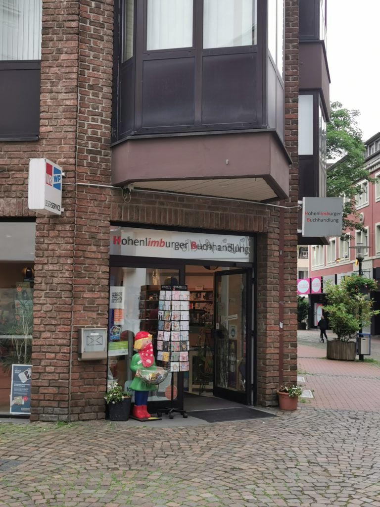 Die Hohenlimburger Buchhandlung in der Hohenlimburger Innenstadt