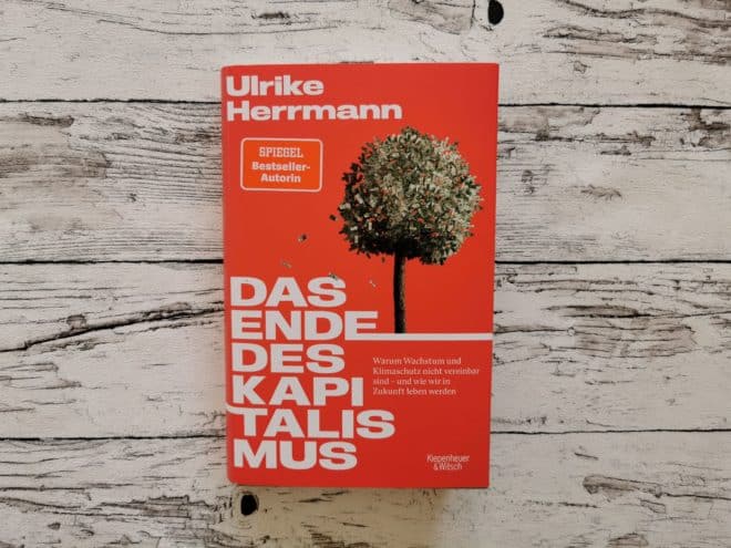 Auf dem Bild ist das Buch "Das Ende des Kapitalismus" von Ulrike Herrmann. Es dient als Headerbild für die Rezension.